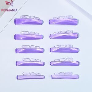 Bộ Dụng Cụ Làm Xoăn Mi PERMANIA 5 Cặp Mi Giả Silicon U-Curl Nâng Mi 3D Phụ Kiện Uốn Mi Que Dính Mi Miếng Chắn Dụng Cụ Trang Điểm