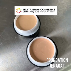 [JELITA EMAS OEM] FOUNDATION JERAGAT Advance Clear Pigmentation acne scar whitening brightening glowing flawless krim jeragat all skin types