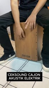 Cajon Akustik Elektrik Ekonomis: Kajon Drum Box Murah untuk Pemula