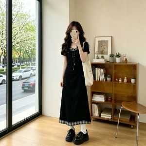 Slimming Tummy Concealment Waisted Dress