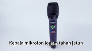mic karaoke suara jernih kabel dynamic SHURE/BETA-88A original asli untuk vokal
