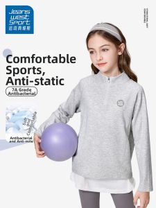 JEANSWEST SPORT | Áo Thun Nữ có Lót Nỉ cho Trẻ Lớn