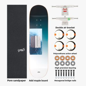 RMT | Professional Short Skateboard Double Rocker Beginners Adults Youth Children