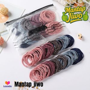 Mantap Jiwo - Karet Rambut Korea Isi 100 Pcs