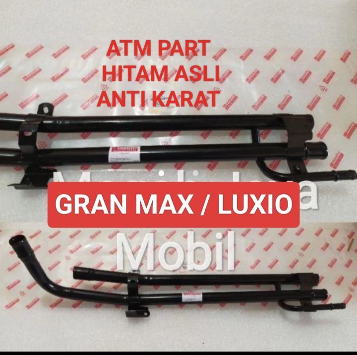 PIPA RADIATOR DAIHATSU LUXIO GRAN MAX ASLI HITAM ANTI KARAT | Lazada ...