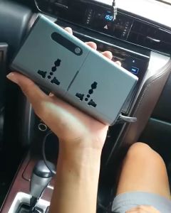 200W อินเวอร์เตอร์แปลงไฟรถเป็นไฟบ้าน 12V/24V เป็น 220V