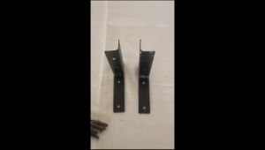 BRACKET PAPAN AMBALAN / BESI SIKU PENYANGGA PAPAN / AMBALAN PAPAN/satu set kanan kiri