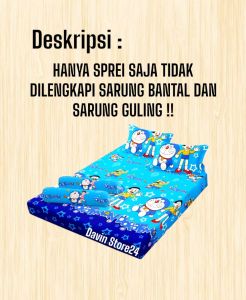 Termurah Seprei No 1 Motif Karakter Bahan Polymicro Katun Halus Tidak Luntur Gambar 3D Gratis Ongkir