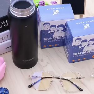 100pcs/box Disposable Eyeglasses Wipes Anti Fog Wipes Eyeglasses Disinfection Wipe Camera Lenses Cleaning Wipes