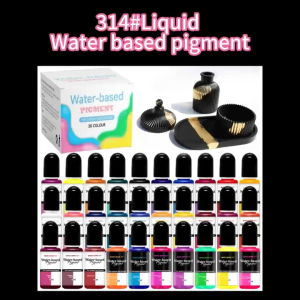 Gypsum Plaster Cement 30 Colors 10ml Each Resin Pigment Water Soluble Colorant DIY Jewelry Making Tinting Gypsum Crafts