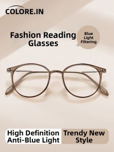 COLORE.IN | Fashionable Lightweight HD Comfort Anti-Blue Light Glasses