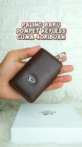 Dompet Keyless Remote Motor Mobil Gantungan Kunci Sarung Remot stnk