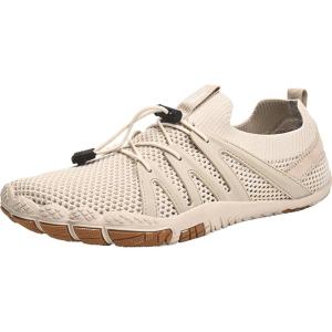 Jeep | Jeep Mens Outdoor Hiking Shoes Zero Drop Width Training Fitness Running Shoes Breathable Quick Dry Shock Absorption Rubber Sole