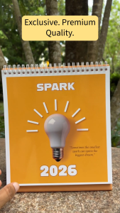 CLEARANCE SALE - Daily Inspirational Quote NnN Desk Calendar 2026 - High-Quality Spill-Resistant