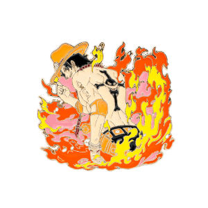 Bandai | Anime Cartoon Brooch Fashion Brotherhood Gathering Style Enamel Pin Bag Clothing Jewelry Metal Badge Accessory Gift