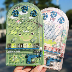 Máy Chơi Game Mini Pinball Để Bàn Hoạt Hình Đồ Chơi Giáo Dục Cho Trẻ Em Mê Cung Bóng Rổ Với Hạt Bi Có Thể Bắn Ra Để Tương Tác Với Bạn Bè