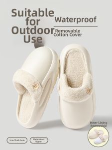 TZLDN | Detachable Waterproof Indoor Home Slippers