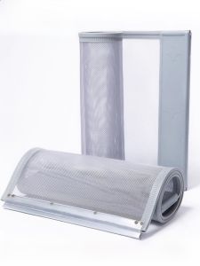 Vách Ngăn Cửa Chống Muỗi Lưới Thoáng Khí Cửa Hàng Thương Mại Điện Từ Mạnh Mật Độ Cao Mùa Hè Vách Ngăn Cửa Lưới