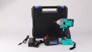 PROMO!!! Monqiqi Impact Wrench 550 N.m 1/2 Inch Torque Cordless Electric Wrench Rechargeable Bor Listrik Impact WrenchesTanpa Sikat Socket Torque Reverse Tire Repair Disassemblly kompatibel dengan baterai Makita 21v Dual-purpose Wrench Compatible - Lazada