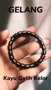 GELANG KAYU GALIH KELOR JAMINAN BERGARANSI TENGGELAM DI AIR