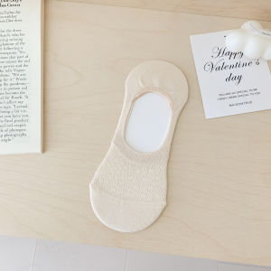 Womens Summer Thin Anti-slip Boat Socks Invisible Short Socks Air Conditioning Socks Lightweight Breathable Slip-resistant