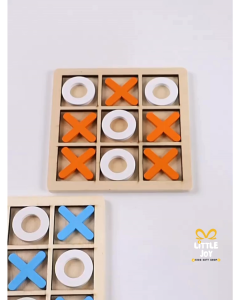 [SG Seller]  Tic Tac Toe Board Game Wooden X O Blocks Tabletop Board Game Birthday Goodie Bag Children Day Gift