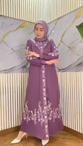 TERBARU GAMIS SIMPEL BORDIR KOMPUTER BAHAN KATUN TOYOBO PREMIUM KUALITAS TERBAIK PREMIUM