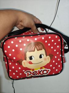 Preloved Peko Kids Bag With SlingPvc Leather Bag