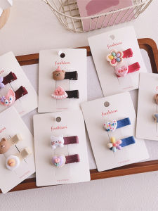 กิ๊บติดผมลายการ์ตูนสุดน่ารักสำหรับเด็กผู้หญิง กิ๊บติดผมแบบขอบสีสันสดใส ทรงใหม่ 2025 กิ๊บติดผมหน้าม้าสำหรับเด็กผู้หญิง