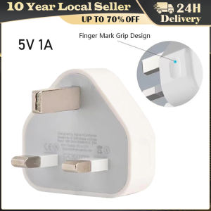 Universal UK Plug 3 Pin Wall Charger Adapter With 1 USB Ports Charging For Iphone 11 For Samsung/Huawei Charging Charger