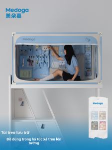 Dormitory Transformation Multifunctional Bed Curtain Mosquito Net Special Storage Bag