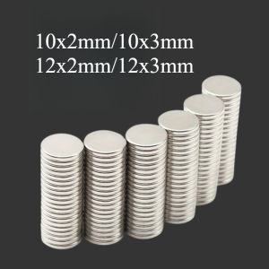 Multiple specifications of 10x2/10x3/12x2/12x3 mm mini circular magnets suitable for kitchens living rooms handicrafts etc