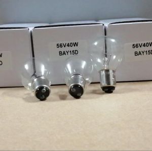 10Pcs/Lot/Box 1156 1157 BAY15D BA15S 48V 56V 40W Lamp Bulb For Headlight Head Lamp Working Light For Japan Toyota TCM NICHIYU Komatsu Sumitomo Shinko Electric Forklift W.WW.WW