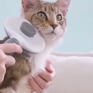 Lowest Price🔥Dog Cat Pet Bath Brush Pet Grooming Soothe Massage Brush cat cleaning comb for dog Hair Fur Shedding Tool Pet Dog Comb