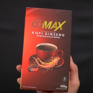 (KOPI G-MAX ORIGINAL) Kopi Kuat Stamina Tahan Lama Pria Extra Gingseng dan Gula Aren Original