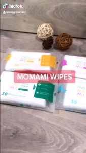[ BISA COD ] Momami Pacifier & Bottle Wipes isi 30 / tisu basah/ tissue / besihkan empeng / dot/ botol