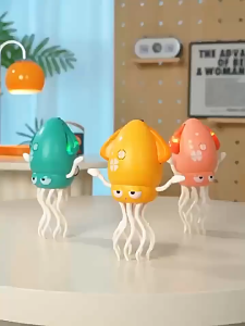 Mainan Gurita Cumi Cumi Astonot Menari Lampu Musik Dance Squid Toys Game Viral Murah