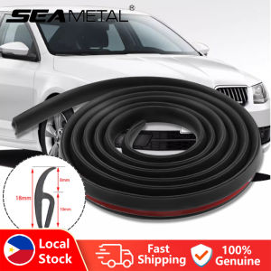 SEAMETAL 2M Universal Car Front Windshield Window Sealing Strips Seal Moulding Trim Rubber Strip Car Accessories