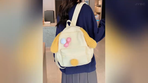 ใหม่กระเป๋าเป้การ์ตูนตุ๊กตาเป้สาวนุ่มน่ารักญี่ปุ่นน่ารักโรงเรียนอนุบาลนักเรียนกระเป๋านักเรียน