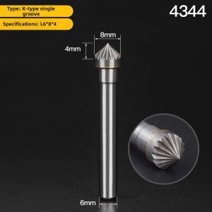HUHAO | Tungsten Steel Metal Cutting Tool Single Double Groove