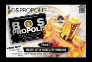 Bos Propolis Ori Bio esa Kemasan baru 1 Box isi 3 Botol