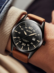 OLEVS | Mens Automatic Mechanical Watch Waterproof Large Dial