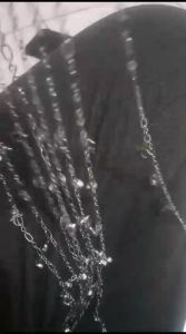 Gelang Kaki Wanita Model Italy Silver Emas Putih Anti Luntur