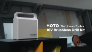 HOTO 16V Brushless Drill Tool Set for DIY Projects & Home Improvement
