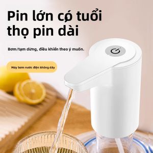 MONLEYTA | Electric Pure Water Dispenser Bucket Water Pump Large Bucket Pressure Water Extractor Rechargeable Drinking Water Device