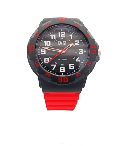Q&Q RUBBER WATCH 10 BARS VR18J013Y