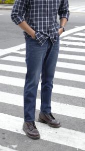 CUTOFF Prime Celana Jeans Denim Pria Regular Fit Panjang