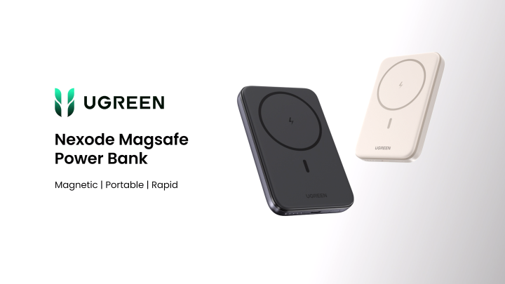 Sạc pin dự phòng UGREEN 10000mAh wireless Qi2 15W Mini Power Bank USB Type C PD 30W Portable Sạc nhanh Charger Compatible for iPhone 16 15 14 Pro Max Samsung S24 Ultra Macbook Pro Model:45763