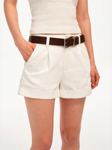 Ruffled Flared Casual Shorts