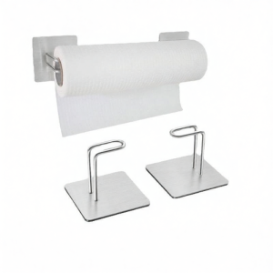 Magnetic Drill-Free Mounting Toilet Paper Holder Wall Mounted Tissue Dispenser